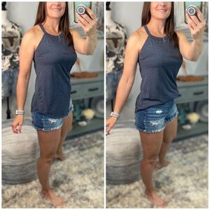 ❤️‍🔥Tri Rocker Tank Floaty Top Blue 2320